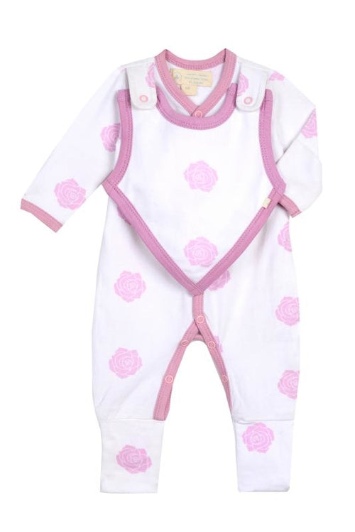 Smart Footed One-Piece for Baby Girls