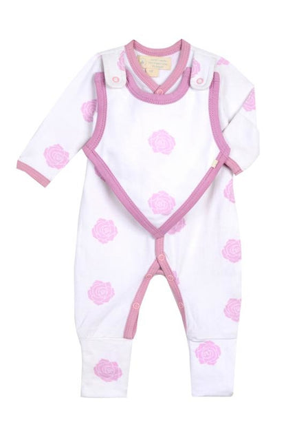 Smart Footed One-Piece for Baby Girls