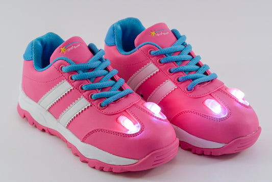 Baby Girls High Beam Light Up Shoes